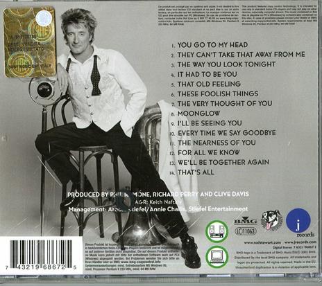 It Had to Be You. The Great American Songbook - CD Audio di Rod Stewart - 2