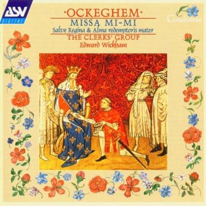 Missa Mi-Mi-Salve Regina - CD Audio di Johannes Ockeghem