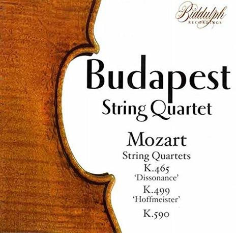 String Quartet - CD Audio di Wolfgang Amadeus Mozart