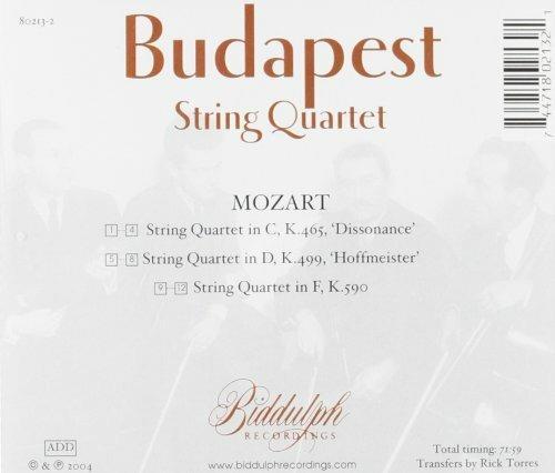 String Quartet - CD Audio di Wolfgang Amadeus Mozart - 2