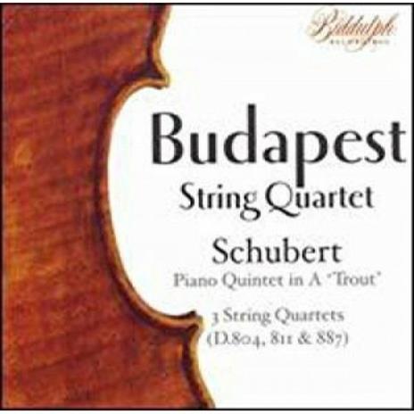 String Quartet - CD Audio di Franz Schubert