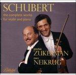 Opere Complete per Violino e Pianoforte - CD Audio di Franz Schubert,Pinchas Zukerman