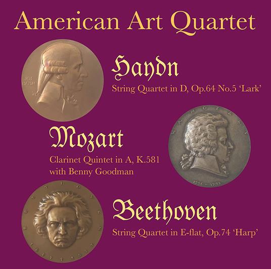 American Art Quartet: Plays Haydn, Mozart & Beethoven - CD Audio