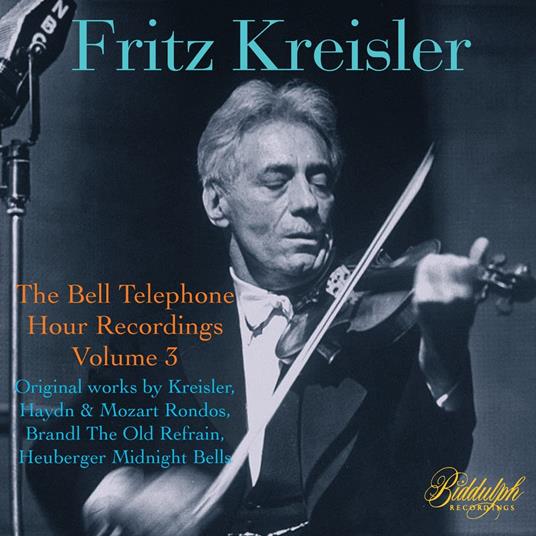 Vol. 3 - CD Audio di Fritz Kreisler