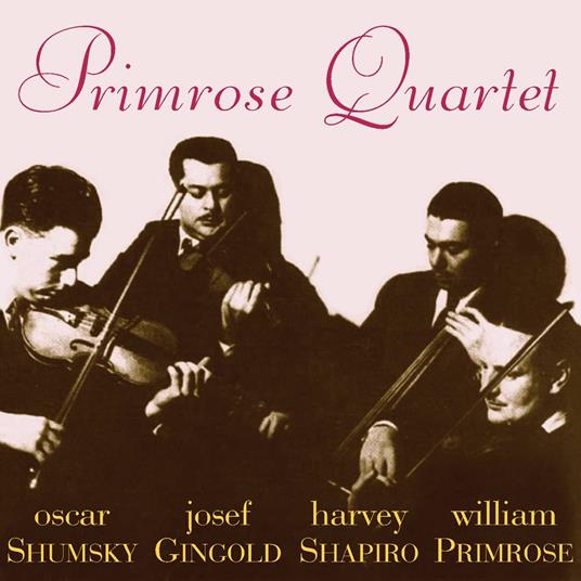 Primrose Quartet - The Complete Rca Victor Recordings - CD Audio