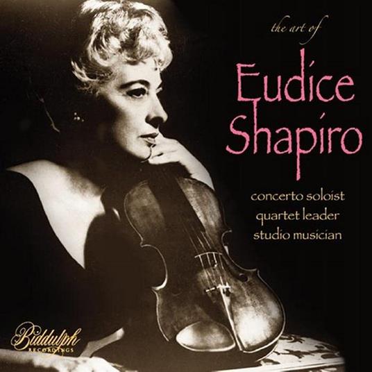 Eudice Shapiro - The Art Of - CD Audio