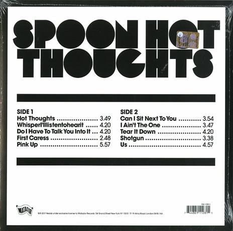 Hot Thoughts - Vinile LP di Spoon - 2