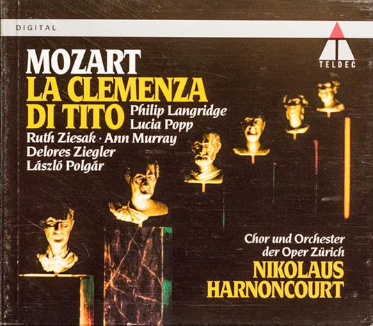 La Clemenza di Tito - CD Audio di Wolfgang Amadeus Mozart