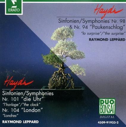 Haydn: Sinfonie (Symphonies) N.98, 94, 101, 104 - CD - CD Audio