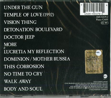 A Slight Case of Overbombing Greatest Hits Volume One - CD Audio di Sisters of Mercy - 2