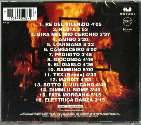 Re del silenzio - CD Audio di Litfiba - 2