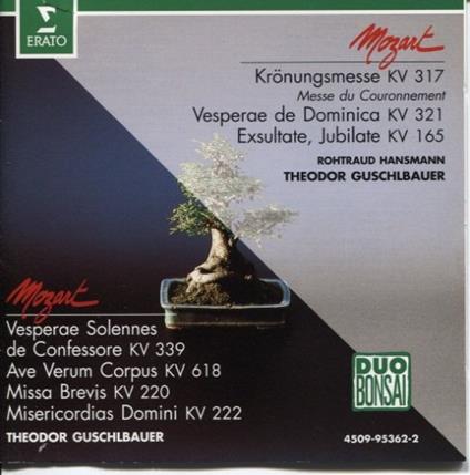 Vesperae Solennes - CD Audio di Wolfgang Amadeus Mozart