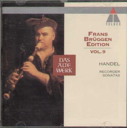 Recorder Sonatas - CD Audio di Georg Friedrich Händel