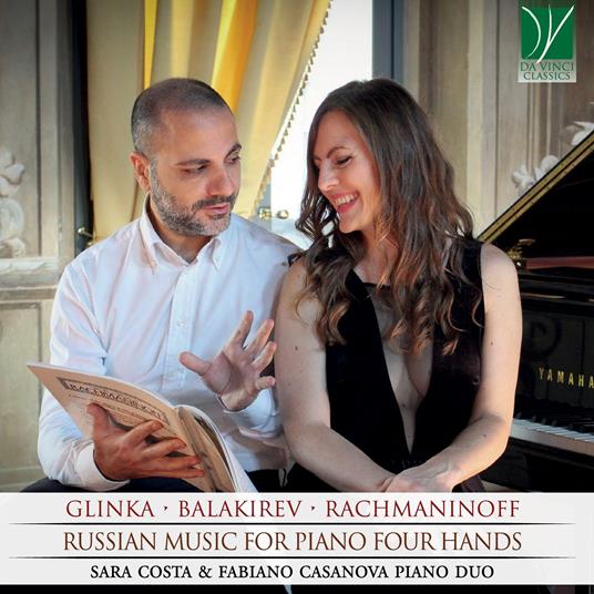 Russian Music for Piano 4 Hands - CD Audio di Sara Costa