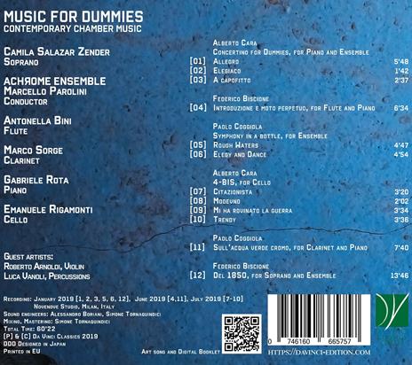 Music for Dummies - CD Audio di Achrome Ensemble - 2
