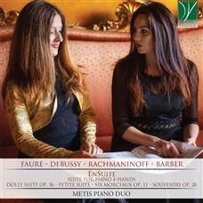Ensuite. Suite per pianoforte a quattro mani - CD Audio di Metis Piano Duo
