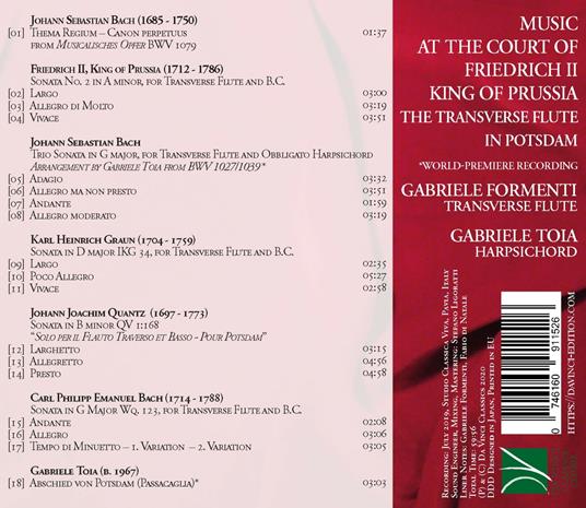 Music at the Court of Friedrich II - CD Audio di Gabriele Formenti - 2