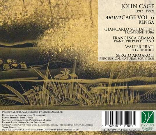About Cage vol.6 - CD Audio di John Cage,Giancarlo Schiaffini - 2