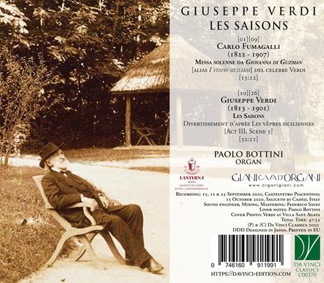 Les Saisons - CD Audio di Giuseppe Verdi,Paolo Bottini - 2