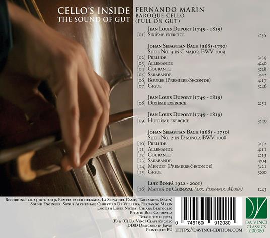 Cello's Inside - CD Audio di Fernando Marin - 2