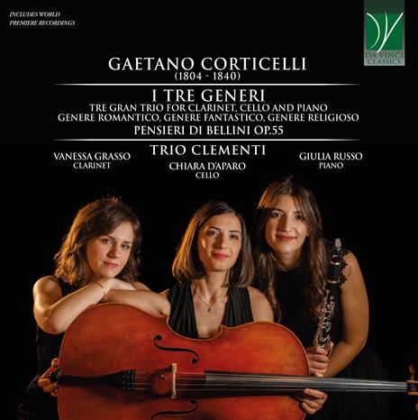 I tre generi - CD Audio di Gaetano Corticelli,Trio Clementi