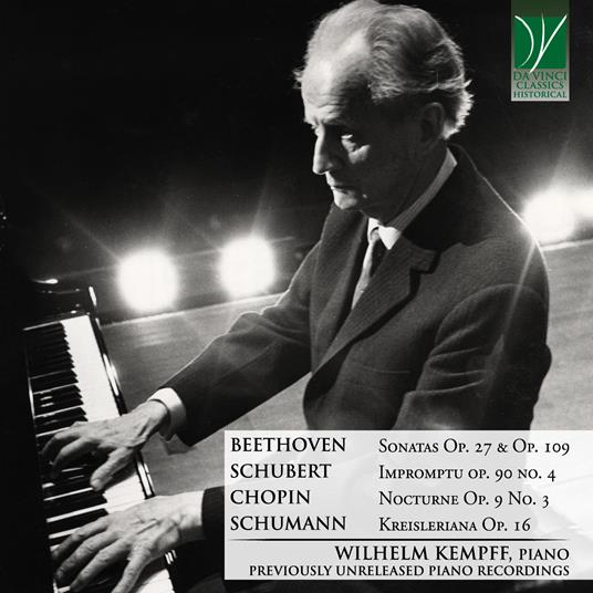 Beethoven, Chopin, Schubert, Schumann - CD Audio di Ludwig van Beethoven,Frederic Chopin,Franz Schubert,Robert Schumann,Wilhelm Kempff