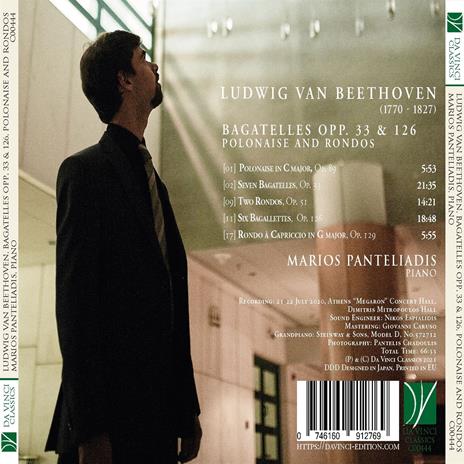 Bagatelles Opp. 33 & 126 - CD Audio di Ludwig van Beethoven - 2