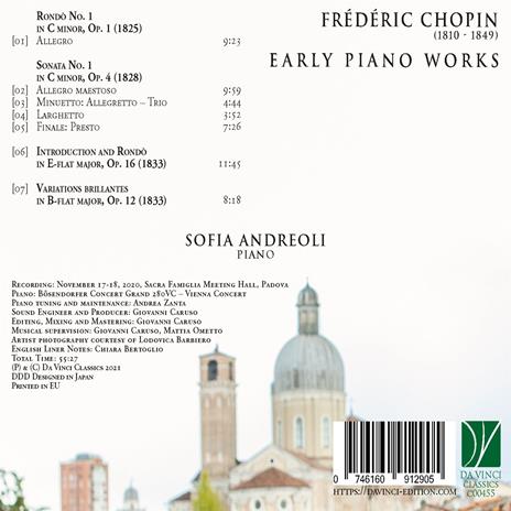 Early Piano Works - CD Audio di Frederic Chopin - 2