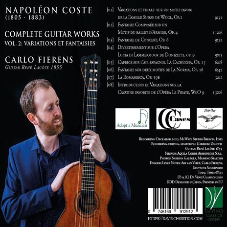 Complete Guitar Music - CD Audio di Napoleon Coste - 2