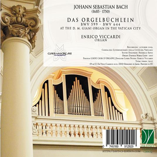 Bach: Das Orgelbüchlein - CD Audio di Johann Sebastian Bach - 2