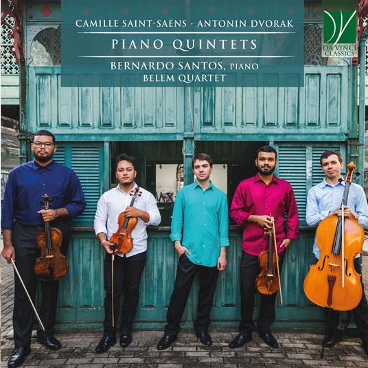 Piano Quintets - CD Audio di Antonin Dvorak,Camille Saint-Saëns,Bernardo Santos