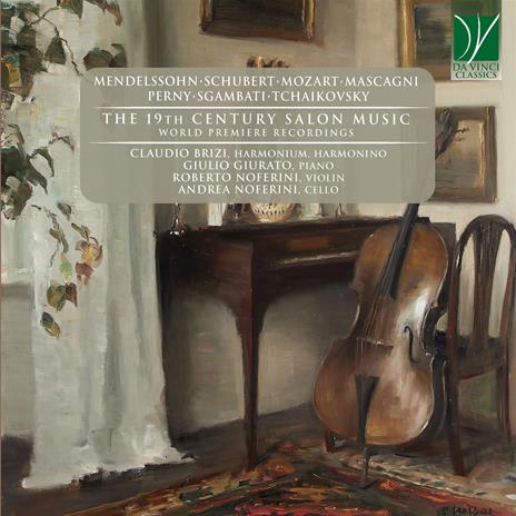 The 19th Century Salon Music - CD Audio di Claudio Brizi