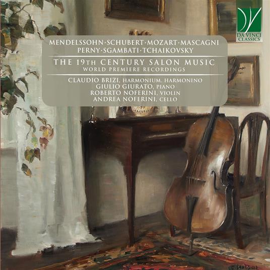 The 19th Century Salon Music - CD Audio di Claudio Brizi