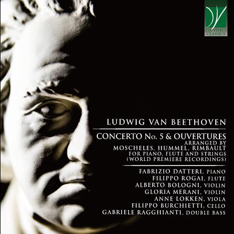 Concerto No. 5 & Ouvertures (Arrangiamenti per quintetto più pianoforte) - CD Audio di Ludwig van Beethoven