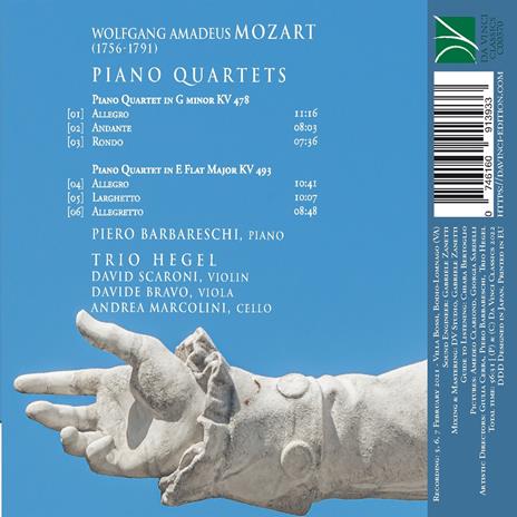 Piano Quartets - CD Audio di Wolfgang Amadeus Mozart - 2