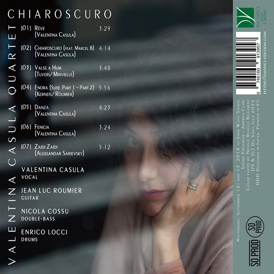 Chiaroscuro - CD Audio di Valentina Casula - 2