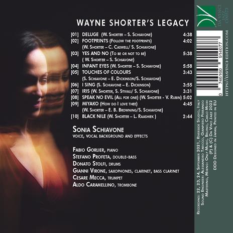 Wayne Shorter's Legacy - CD Audio di Sonia Schiavone - 2
