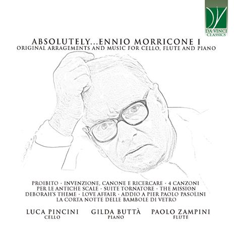 Absolutely-Morricone I. Arrangiamenti per violoncello, flauto e pianoforte - CD Audio di Ennio Morricone
