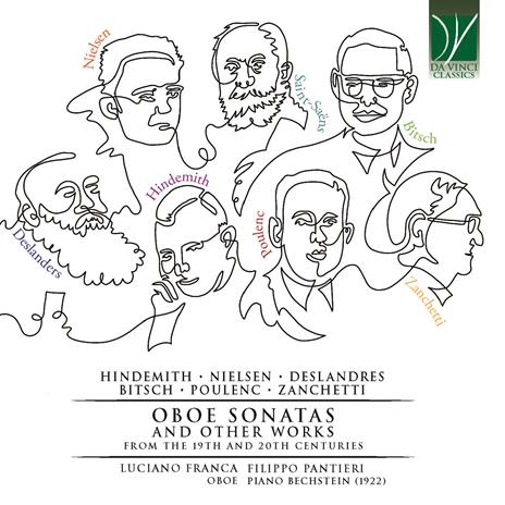Oboe Sonatas and Other Works from the 20th Century - CD Audio di Luciano Franca