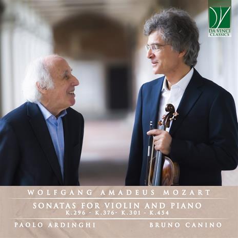 Sonatas for Violin and Piano K296, K376, K301, K454 - CD Audio di Wolfgang Amadeus Mozart,Paolo Ardinghi