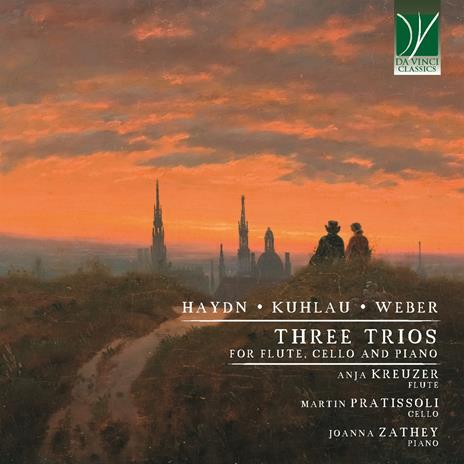 Three Trios for Flute, Cello and Piano. Musiche di Haydn, Kuhlau, Weber - CD Audio di Anja Kreuzer
