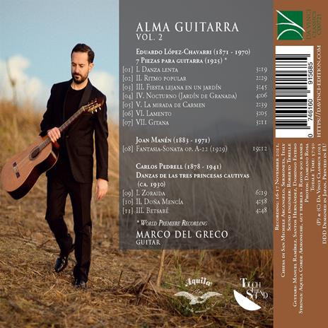 Alma Guitarra Vol.2 - CD Audio di Marco Del Greco - 2