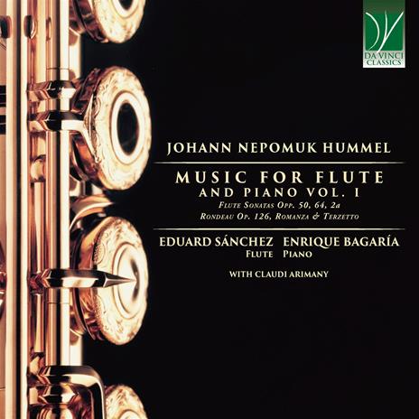 Music for Flute and Piano vol.1 - CD Audio di Johann Nepomuk Hummel,Eduard Sanchez