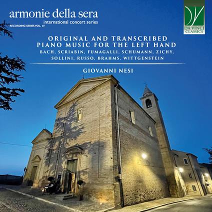 Original And Transcribed Piano Music For The Left Hand - CD Audio di Giovanni Nesi