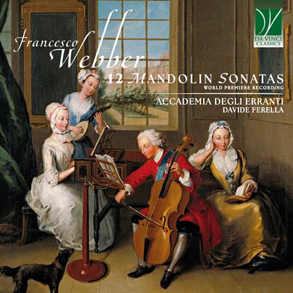 12 Mandolin Sonatas - CD Audio di Simone Webber,Accademia degli Erranti