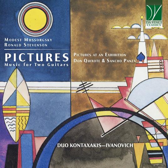 Pictures. Music for Two Guitars - CD Audio di Modest Mussorgsky,Ronald Stevenson,Duo Kontaxakis