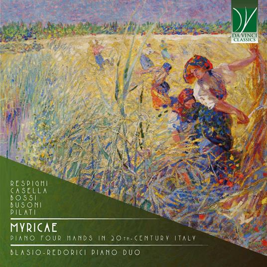 Myricae: Piano Four Hands in 20th-Century Italy - CD Audio di Blasio-Redorici Piano Duo