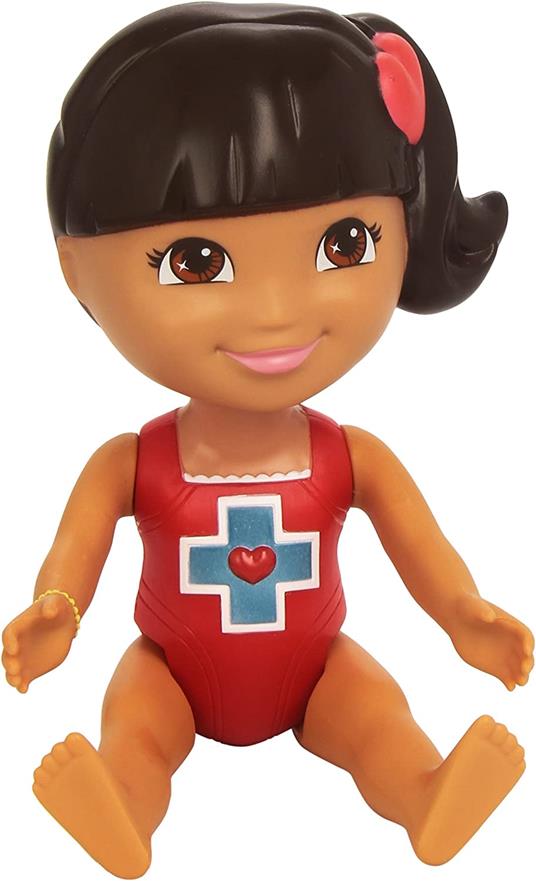 Mattel Dora l'esploratrice Doll soccorritore Bagno Y1423 - 2