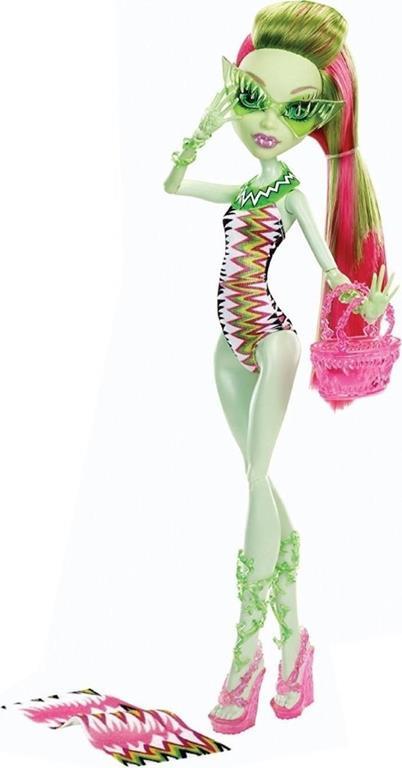 Bambola Monster High in costume da bagno Venus McFlytrap