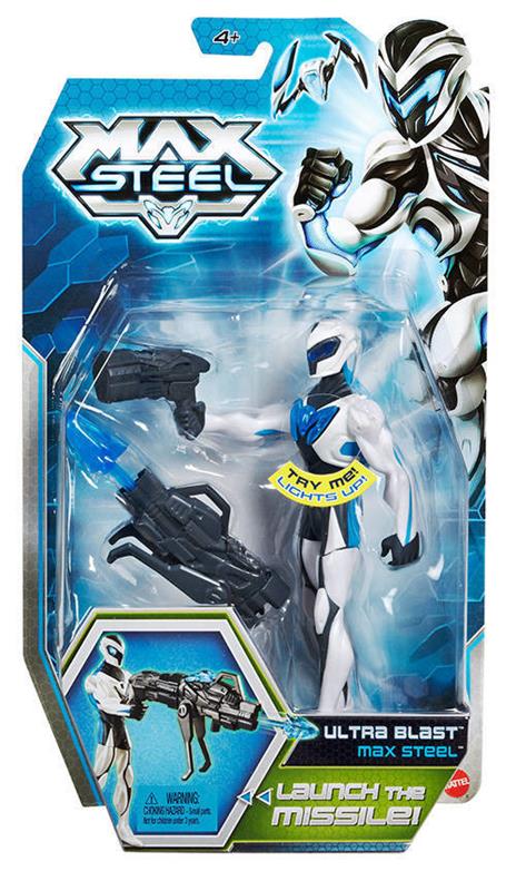 personaggio max steel spara con il blaster - 3